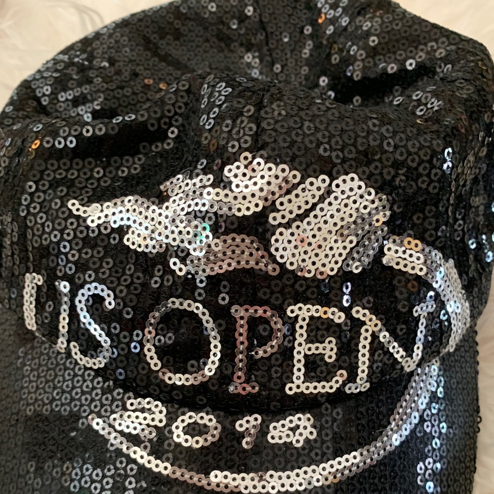 2014 US Open SEQUIN baseball cap GLAMOROUS
